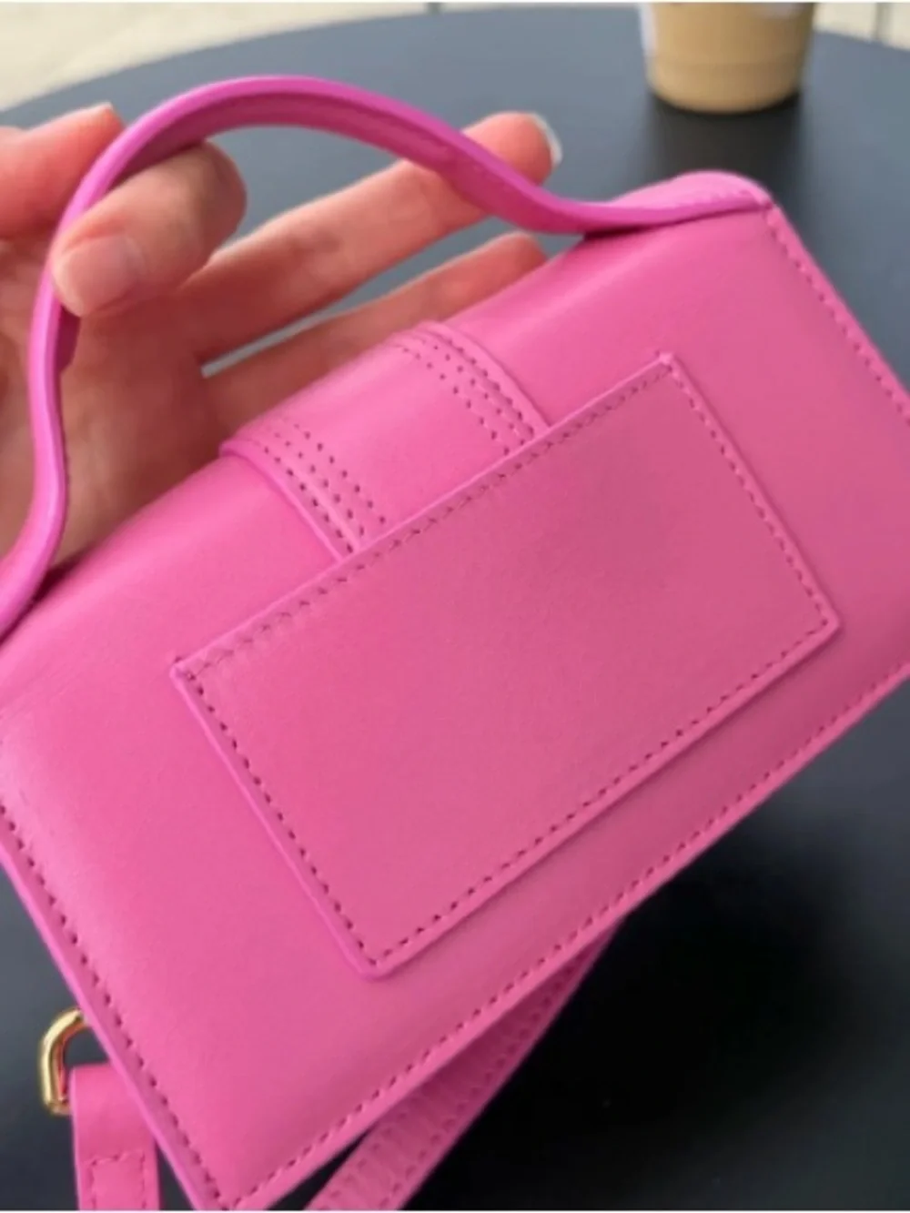 Jacquemus Pink Top-Handle Women's Bag